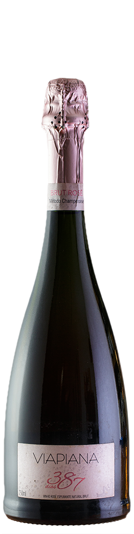 Viapiana Brut Rosé Champenoise 387 dias
